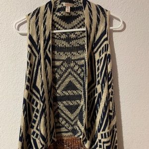 Tribal cardigan